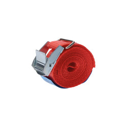 Rýchloupínací pás, 2m, 25mm, so sponou a voľným koncom, LC 250 daN, vyrobený v súlade s normou STN EN 12195-2 Rýchloupínací pás, 2m, 25mm, so sponou a voľným koncom, LC 250 daN, vyrobený v súlade s normou STN EN 12195-2